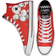 Converse x Peanuts Chuck Taylor All Star High Top - Signal Red/Black/White