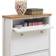 Timber Art Design UK Engineered Wood White Shoe Rack 80x110cm