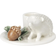 Dottir Winther Stories Hedgehog White/Green/Brown Ljusstake 4.8cm