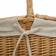 Alexandra House Living Willow Picnic Natural Basket 37cm