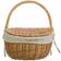 Alexandra House Living Willow Picnic Natural Basket 37cm