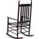 vidaXL Curved Brown Gyngestol 114cm