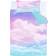 Catherine Lansfield Ombre Rainbow Cloud Påslakan Multifärgad (200x200cm)