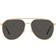 Dolce & Gabbana Sonnenbrille Diagonal Cut Gold Onesize