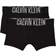 Calvin Klein Niño Pack de 2 Bóxers Trunks Algodón con Stretch - Black