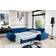 Ivy Bronx Aimantas Dark Blue Sofa 275cm 3 Seater