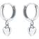 Ted Baker Harrie Tiny Heart Huggie Earrings - Silver