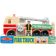 Melissa & Doug Classic Wooden Fire Truck Play Set