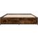 vidaXL Wood & Metal Sengeramme 153x203cm