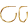 Maanesten Echo Midi Earrings - Gold/Transparent