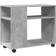 vidaXL 853149 Concrete Grey Småbord 35x70cm