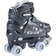 SpinOut Roller Skates Side By Side Black/Grey