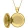 C. W. Sellors Round Locket Pendant Necklace - Gold