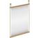 Woud Suspended White Pigmented Oak Väggspegel 50x70cm