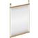 Woud Suspended White Pigmented Oak Wall Mirror 50x70cm