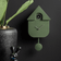 Karlsson Cuckoo Metallic Green Wall Clock 23cm