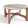 Dunelm Jae White Coffee Table 91.5cm