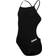 Arena Girl's Team Challenge Soild Swimsuit - Black/White (004765-550)