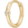 Julie Sandlau Purity Mini Hoop - Gold/Diamond