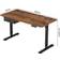 MCC Direct Height Adjustable Electric Standing Brown Writing Desk 60x100cm