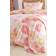 Catherine Lansfield Retro Daisy Cosy Fleece Blankets Pink (170x130cm)