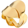 Jane Kønig Big Wavy Ring - Gold