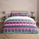 OHS Fleece Double Duvet Cover Multicolour (200x200cm)