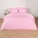 Brentfords Microfibre Double Bedding Duvet Cover Pink (200x200cm)