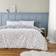 Bianca Brushed Cotton Ophelia Floral Duvet Cover Blue (220x260cm)
