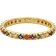 Maanesten Pari Ring - Gold/Multicolour