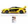 Sluban English Super Car Yellow