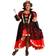 Fun Costumes Women's Dark Queen of Hearts Costume Plus Size