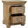 Alexandra House Living D1631733 Brown Bedside Table 40x50cm