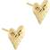 Aqua Dulce Love Me Small Earrings - Gold