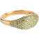 ENAMEL Copenhagen Sparkling Mary Ring - Gold/Green
