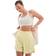 adidas Pacer Essentials Knit High-Rise Shorts - Lila