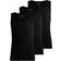 HUGO BOSS Tank Top Rib Classic Undershirts 3-pack - Black