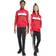 adidas Tiberio 3-Streifen Tricot Trainingsanzug - Hellrot/Schwarz/Weiß