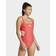 adidas 3-Stripes U-Back Swimsuit - Black/White