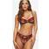 Ann Summers Caged Rosed Brazilian - Black/Red