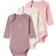 Name It Kicksuit 3-pack - Barely Pink (13240979)