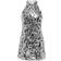 JDY claire S/L Sequins V-Neck Dress - Silver