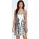 JDY claire S/L Sequins V-Neck Dress - Silver