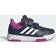 adidas Tensaur Hook and Loop Shoes - Shadow Navy/Cloud White/Flash Pink