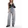 Vero Moda Elina Wide Leg Jeans - Washed Grey Denim