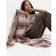 River Island Check Fringed Scarf - Purple