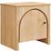 modway Appia Arched Door Oak Bedside Table 18.1x24"