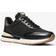 Michael Kors Nova Leather Nylon Trainer - Brown