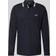 BOSS Poloshirt Plisy - Navy/Hellblau/Weiß