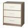 Aktive MAX Home Gray/White Bedside Table 77x33cm